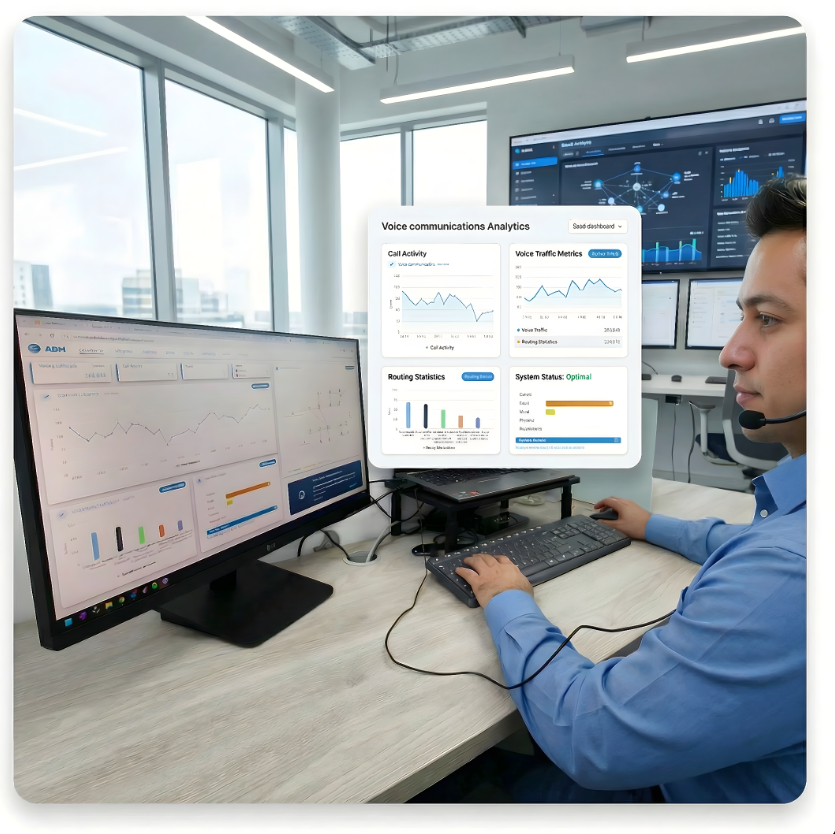 SIP monitoring deployment and voice infrastructure assessment for enterprise call quality visibility
